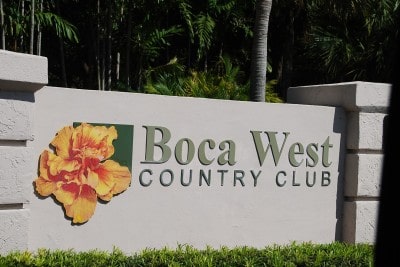 Boca West Country Club in Boca Raton