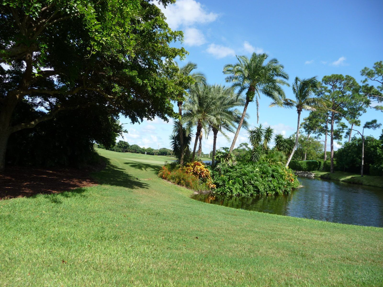 Golf course at a Boca Raton country club community in Palm Beach County