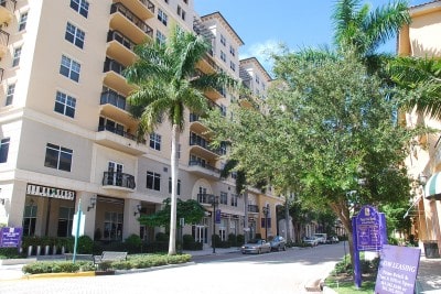Downtown business district of Boca Raton
